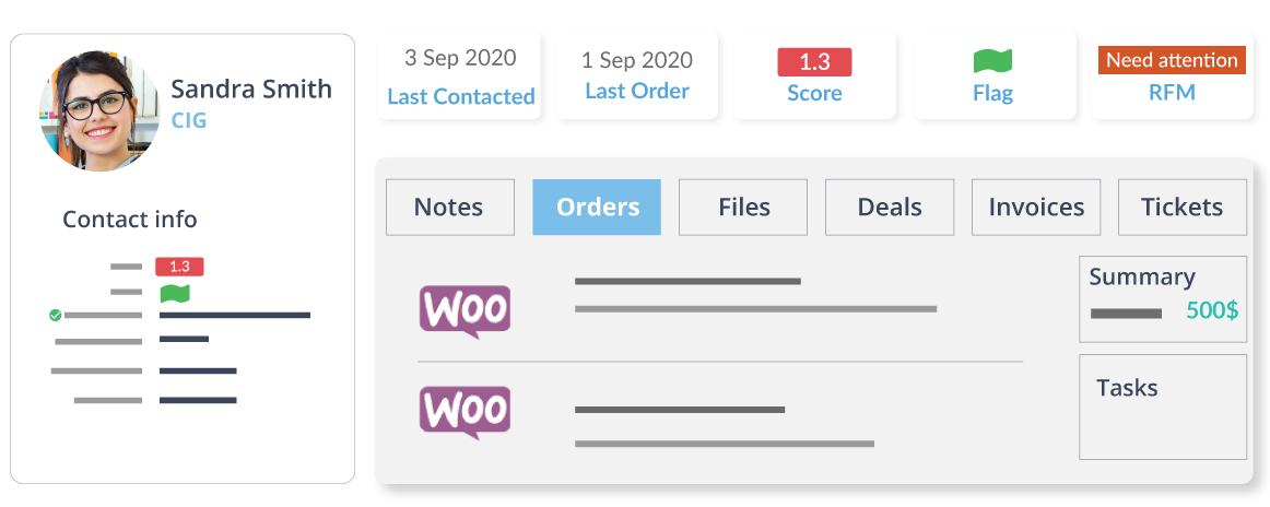 WooCommerce CRM